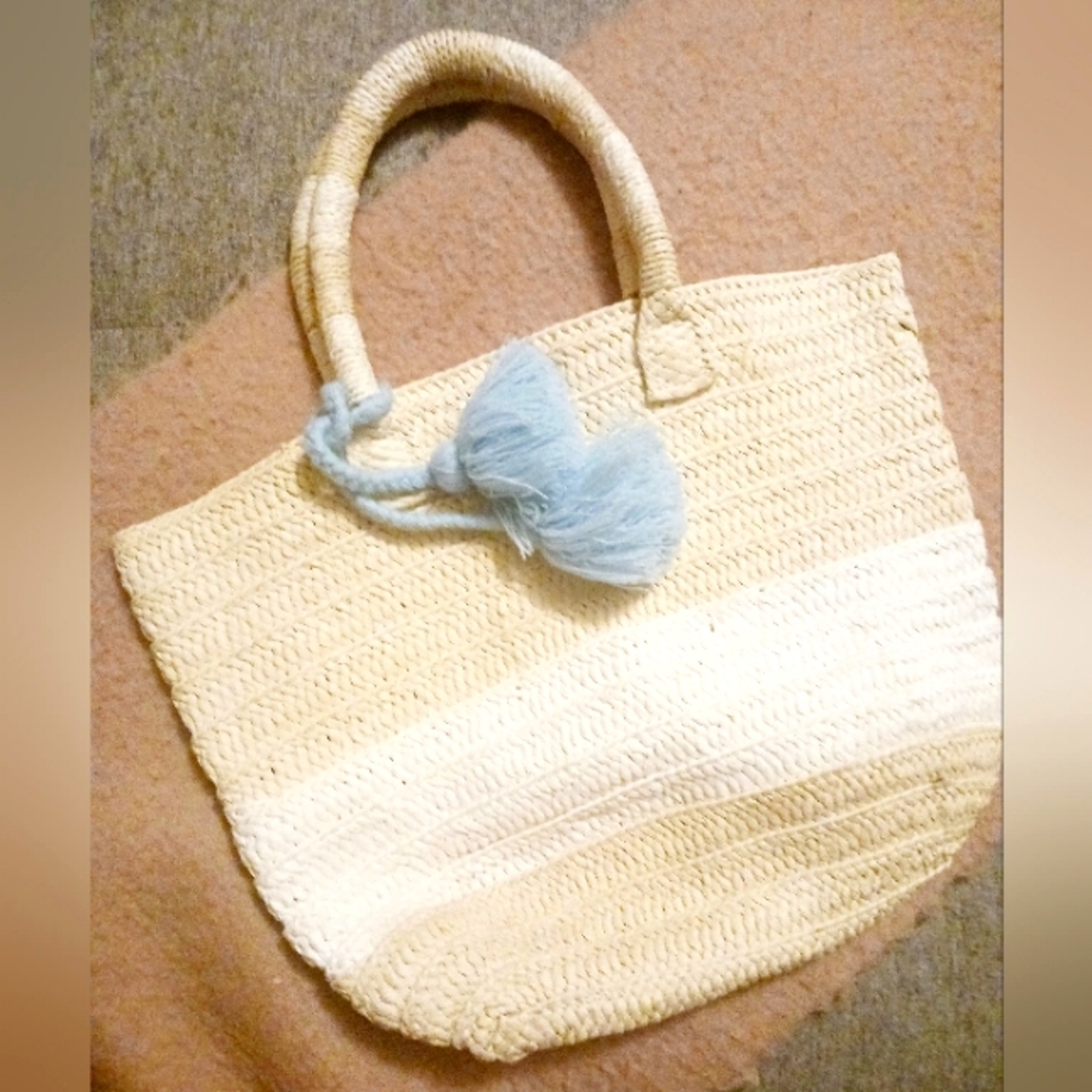 Altru Woven Tote Beach Bag- Made for Good